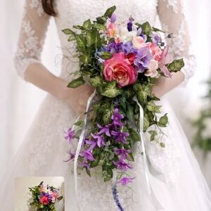 #2 Chic Pink and Purple Floral Bouquet